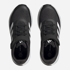 Buty sportowe chłopięce na rzepy Adidas Runfalcon 3.0 El K HP5867 28.5 Czarne (4066749863999) - obraz 4