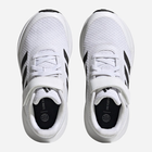 Buty sportowe dziecięce dla dziewczynki na rzepy Adidas Runfalcon 3.0 El K HP5868 28 Białe (4066749871673) - obraz 4