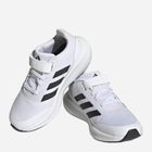 Buty sportowe dziecięce dla dziewczynki na rzepy Adidas Runfalcon 3.0 El K HP5868 28.5 Białe (4066749871666) - obraz 6