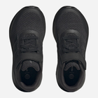 Buty sportowe chłopięce na rzepy Adidas Runfalcon 3.0 El K HP5869 29 Czarne (4066749867775) - obraz 4