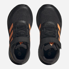 Buty sportowe chłopięce na rzepy Adidas Runfalcon 3.0 El K HP5870 28.5 Czarne (4066749883331) - obraz 4