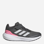 Buty sportowe dziecięce dla dziewczynki na rzepy Adidas Runfalcon 3.0 El K HP5873 31 Szare (4066749887087) - obraz 1