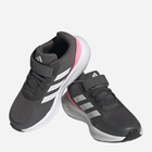 Buty sportowe młodzieżowe dla dziewczynki na rzepy Adidas Runfalcon 3.0 El K HP5873 38 Szare (4066749883362) - obraz 6