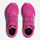 Buty sportowe dziecięce dla dziewczynki na rzepy Adidas Runfalcon 3.0 El K HP5874 28.5 Różowe (4066749875510) - obraz 4