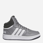 Buty sportowe chłopięce za kostkę adidas Hoops 3.0 Mid K IF2721 36.5 Szare (4066756543624)