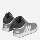 Підліткові високі кросівки для хлопчика Adidas Hoops 3.0 Mid K IF2721 36.5 Сірі (4066756543624) - зображення 4