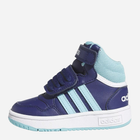 Buty sportowe chłopięce na rzepy za kostkę Adidas Hoops Mid 3.0 AC I IF5314 24 Niebieskie (4066756636890) - obraz 2