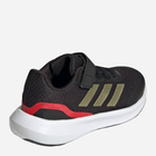 Buty sportowe chłopięce na rzepy Adidas Runfalcon 3.0 El K IG5384 35 Czarne (4066755595747) - obraz 4