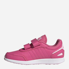 Buty sportowe dziecięce dla dziewczynki na rzepy adidas Vs Switch 3 Cf C IG9641 32 Różowe (4066755736072) - obraz 3