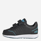 Buty sportowe chłopięce na rzepy Adidas Vs Switch 3 Cf I IG9644 27 Czarne (4066755744169) - obraz 3