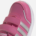 Buty sportowe dziecięce dla dziewczynki na rzepy Adidas Vs Switch 3 Cf I IG9645 25.5 Różowe (4066755744220) - obraz 5