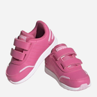 Buty sportowe dziecięce dla dziewczynki na rzepy Adidas Vs Switch 3 Cf I IG9645 25 Różowe (4066755744244) - obraz 6