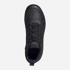 Buty sportowe chłopięce na rzepy Adidas Tensaur K S24032 28.5 Czarne (4064044514936) - obraz 4