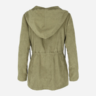 Куртка демісезонна подовжена жіноча PERSO BLE206000F XXXL Зелена (5908312936770) - зображення 7