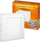 Стельовий світильник Євросвітло 12 Вт 4200 K LED-SS-170-12 (39184)