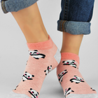 Шкарпетки жіночі низькі бавовняні Noviti ST024-G-02 35-38 Рожеві (5905204314937) - зображення 2