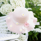 Дитячий капелюх для дівчинки Art Of Polo Cz22125-2 One size Рожевий (5902021187225) - зображення 5