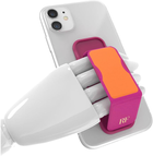Тримач для телефону CLCKR Magenta Stripe Stand & Grip Universal Bicolor (7350111353322) - зображення 4