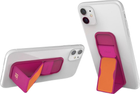 Тримач для телефону CLCKR Magenta Stripe Stand & Grip Universal Bicolor (7350111353322) - зображення 7