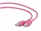 Патч корд Cablexpert UTP кат.5E 0.5м рожевий