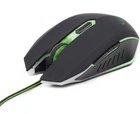 Миша Gembird MUSG-001-G Black/Green USB