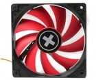 Вентилятор корпусний 120 Х 120 Х 25мм Xilence Performance C XF039 (1300 об/хв+/- 10% 3-pin+4-pin, Black/Red)
