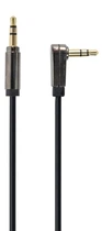Кабель аудіо Cablexpert 3.5мм-3.5мм (M/M), 1м, чорний (CCAPB-444L-1M)