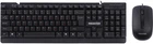 Клавіатура+миша Maxxter KMS-CM-01-UA Black USB