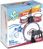 Zestaw instrumentów perkusyjnych Bontempi Toy Band Rock Drummer ze stołkiem (0047663054179) - obraz 3