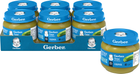 Упаковка пюре гомогенізованого овочевого Gerber Кабачок для дітей з 6 місяців 80 г х 6 шт. (7613287348043)