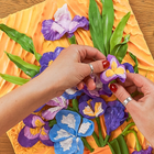 Zestaw kreatywny Maksik Sencory Art Irises (4820199475399) - obraz 5