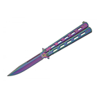 Нож балисонг Grand Way 1025-T chameleon anodized