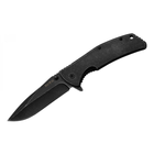 Нож складной Grand Way 14096 black stonewash, liner lock - изображение 2