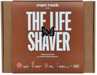 Набір для гоління Men rock The Life Shaver Sandalwood Крем для гоління 100 г + Щітка для гоління + Підставка + Бритва (5060796560305) - зображення 2