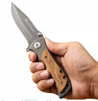 Спасательный Складной Многофункциональный Нож JB Tacticals EDC HUNTING 03 Серый - изображение 4