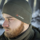 Шапка фліс Watch Polartec Olive M-Tac Light L Dark Cap - зображення 8