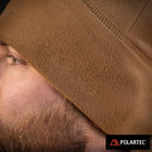 Шапка фліс XL Watch Polartec M-Tac Light Gen.II Coyote Cap - зображення 10