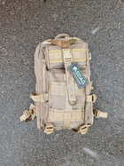 Рюкзак тактический 25л ASDAG койот - изображение 2