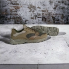 Тактические кроссовки песок 3Д сетка олива Натуральная кожа Win War 39 (26см) - изображение 3