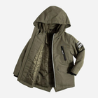 Kurtka parka chłopięca jesienna Cool Club COB2017621 110 cm Khaki (5903272302801) - obraz 3