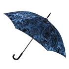 Зонт женский Fulton Diamond L850-040140 Princess Navy Rose (Синие розы)