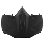 Защитная маска-трансформер очки пол-лица SP-Sport M-9341 черный - изображение 5