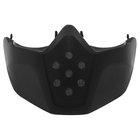 Защитная маска-трансформер очки пол-лица SP-Sport M-9339 черный - изображение 5
