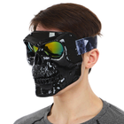 Защитная маска SP-Sport MZ-6 Черный - изображение 2