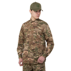 Рубашка тактическая Military Rangers ZK-JK6005 XL Камуфляж Multicam - изображение 2