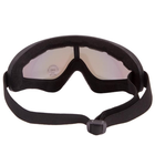 Очки защитные маска SILVER KNIGHT X-400-BK черный - изображение 3