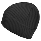 Шапка тактическая Mil-Tec Быстросохнущая Эластичная One size Черная QUICK DRY CAP SCHWARZ (12144002) - изображение 2