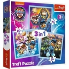 Пазли 3в1 "Могутня силя щенят. Щенячий патруль" 34869 Trefl (5900511348699)