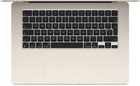 Ноутбук Apple MacBook Air 15.3" M2 8/512GB 2023 (MQKV3D/A) Starlight - зображення 3