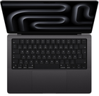Laptop Apple MacBook Pro 14" M3 Pro 18GB/1TB 2023 (MRX43D/A) Space Black - obraz 2